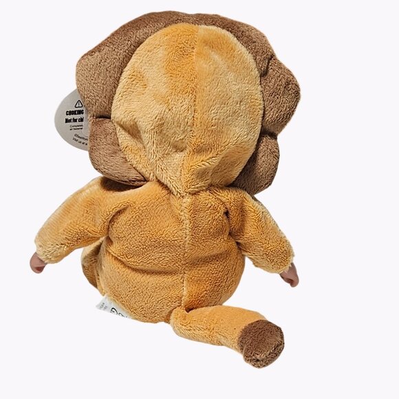 Busch Gardens Baby Doll Lion Costume 10 Inch Plush Stuffed Animal Toy Green Eyes - Picture 2 of 6